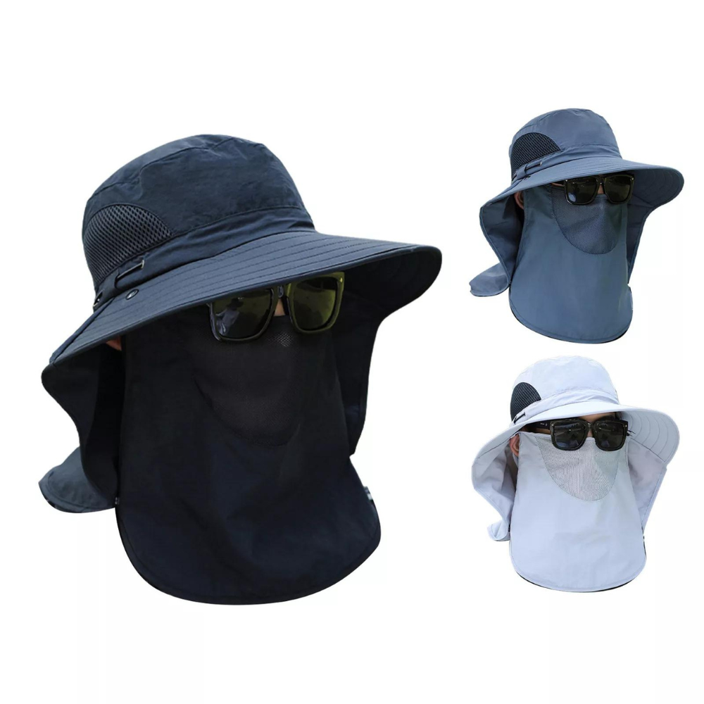 Wide Brim Outdoor Sun Protection Fishing Hat