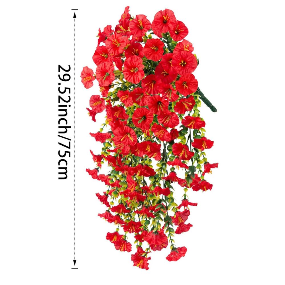 UV Resistant Artificial Morning Glory Flower