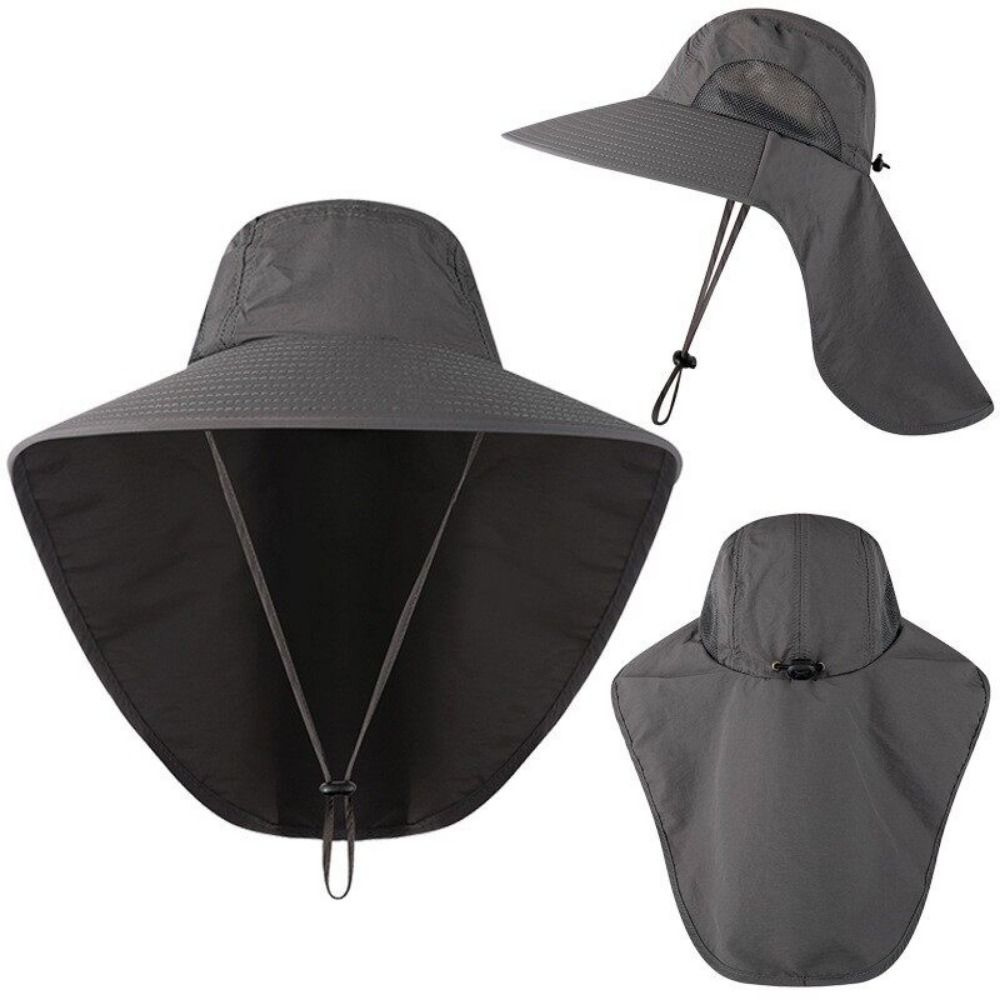 Wide Brim Outdoor Sun Protection Fishing Hat