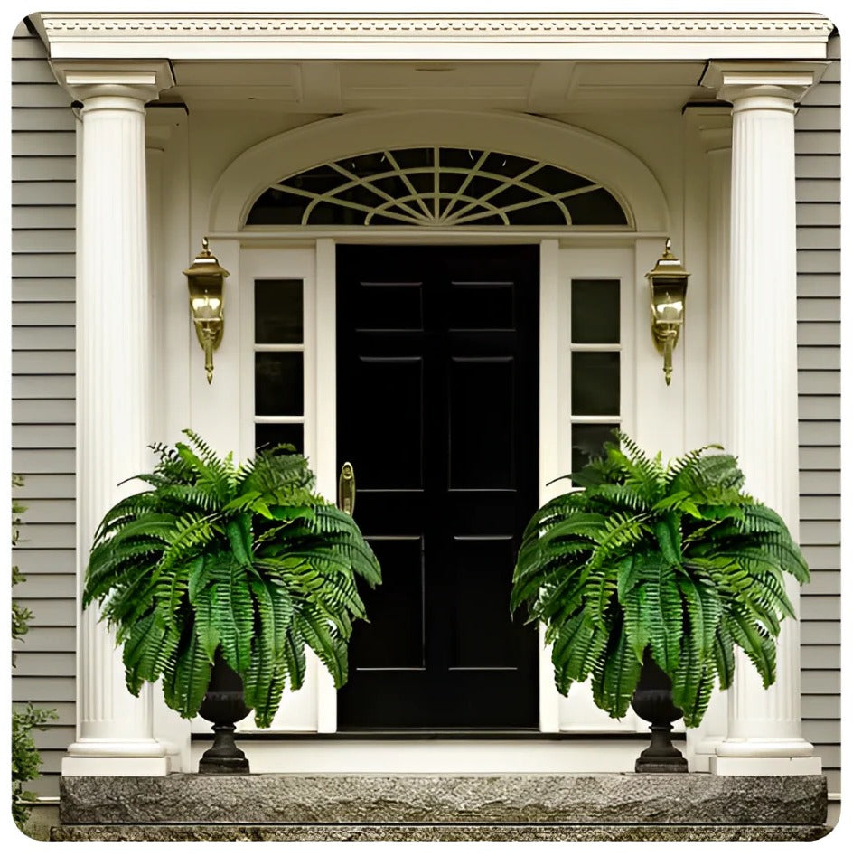 UV Resistant Artificial Boston Fern For Outdoors