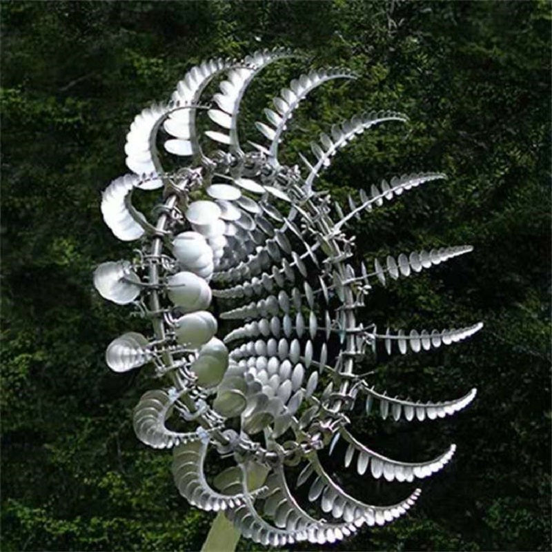 Metal Windmill Kinetic Wind Spinners